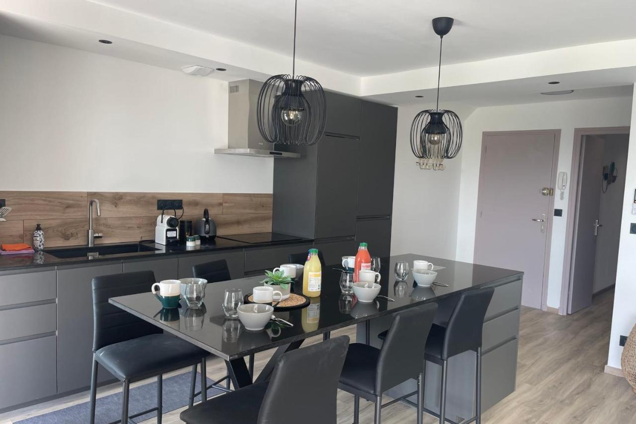 Le Mistral Appartement Standing Avec Vue Mer Exceptionnelle En 1Ere Ligne Ле-Гро-дю-Руа Экстерьер фото